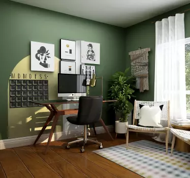 Adesivo per parete con forma ad arco - TenStickers