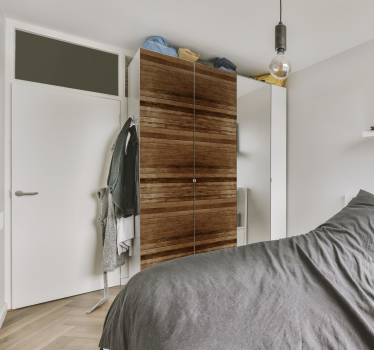 Carta adesiva per mobile listoni di legno - TenStickers