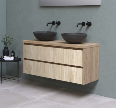 Carta adesiva per mobile madera colore chiaro - TenStickers