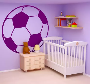 Adesivo bambini pallone da calcio - TenStickers