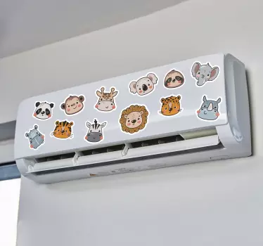 Adesivo adesivi con animali - TenStickers