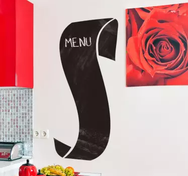 Adesivo decorativo menu - TenStickers