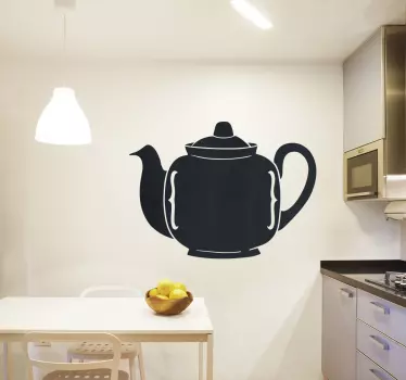 Adesivo lavagna teiera - TenStickers