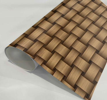 Carta adesiva per mobile il legno si intreccia - TenStickers