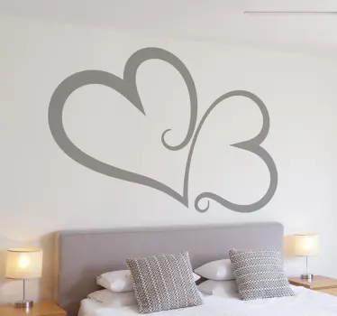 Testiera cuori tribali - TenStickers