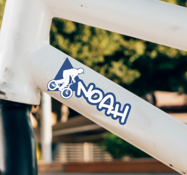 Adesivi animali per bambini nome bmx - TenStickers