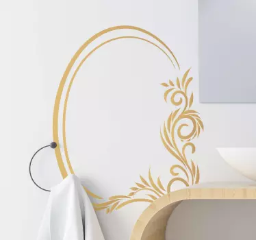 Adesivi animali per bambini motivo floreale muro - TenStickers
