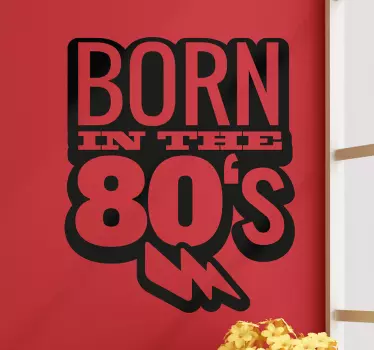 Adesivi animali per bambini nati negli anni 80 - TenStickers