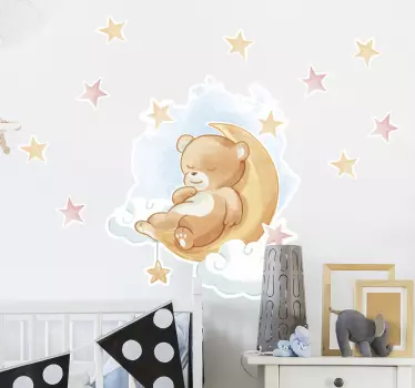 Adesivo animale selvatico orsacchiotto - TenStickers
