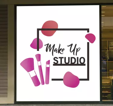 Sticker azienda artista del trucco - TenStickers