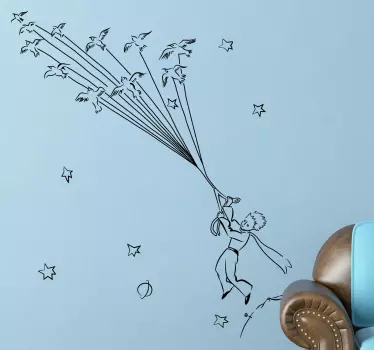 Adesivo bambini Il piccolo principe - TenStickers
