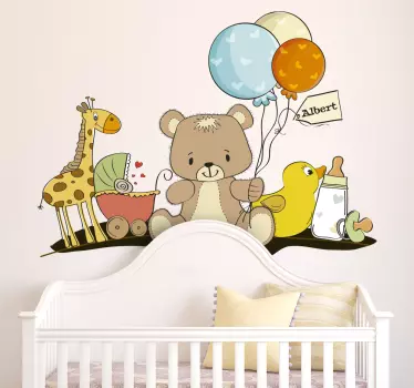 Adesivo bambini kit oggetti bebè - TenStickers