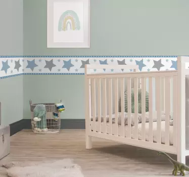 Greca adesiva con le stelle - TenStickers