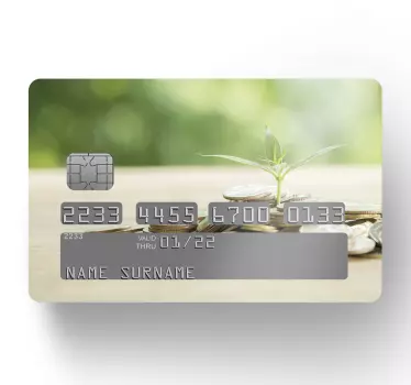 Adesivo carta di credito carta di pagamento moderna - TenStickers