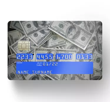 Adesivo carta di credito design carta di credito - TenStickers