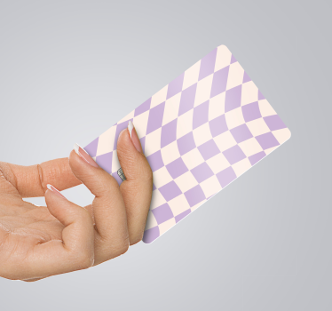 Adesivo carta di credito quadrati colori pastello - TenStickers