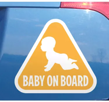 Adesivo cerchio segnale di sicurezza per bambini - TenStickers