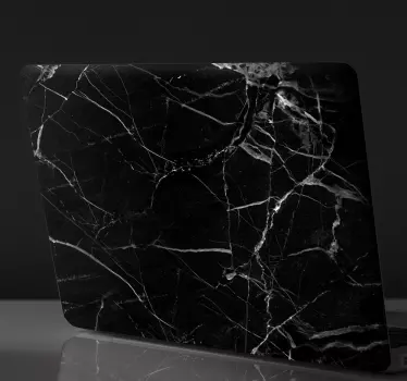Adesivo da parete in marmo nero - TenStickers
