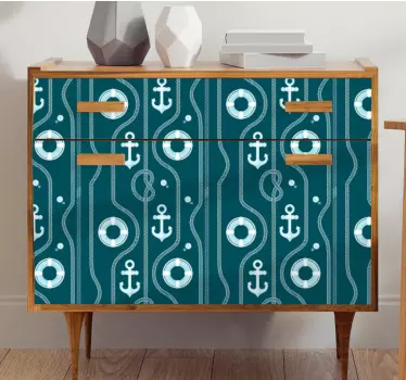 Adesivo decorativo ancore e boe - TenStickers