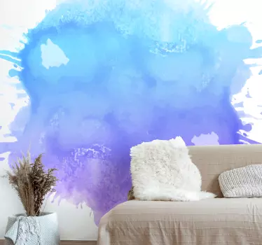 Adesivo decorativo colori splash astratti - TenStickers
