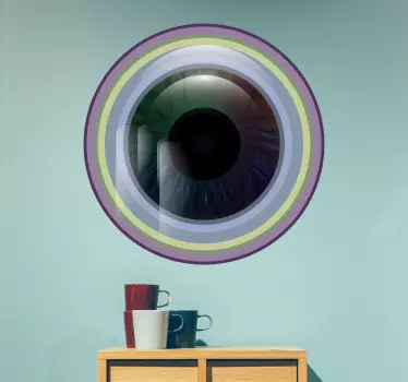 Adesivo decorativo design accattivante - TenStickers