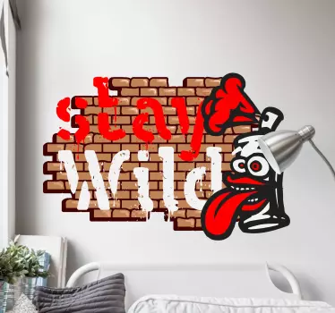 Adesivo decorativo dichiarazione urbana accattivante - TenStickers
