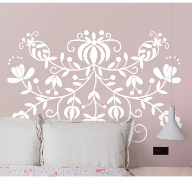 Adesivo decorativo elemento botanico sofisticato - TenStickers