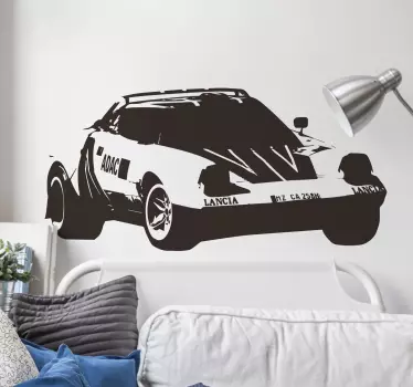Adesivo decorativo macchina rally - TenStickers