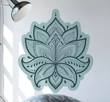 Adesivo decorativo motivo floreale bello - TenStickers