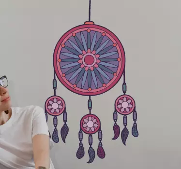 Adesivo decorativo opera d'arte sognante vibrante - TenStickers