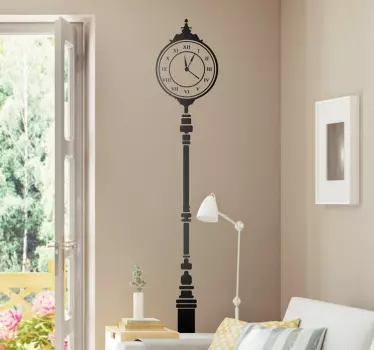 Adesivo decorativo orologio verticale - TenStickers