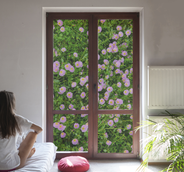 Adesivo fiore fiori polacchi - TenStickers
