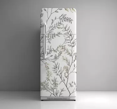 Adesivo per frigo vinilo ramas - TenStickers