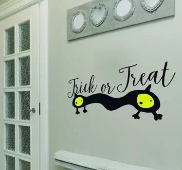 Adesivo halloween messaggi giocosi di halloween - TenStickers