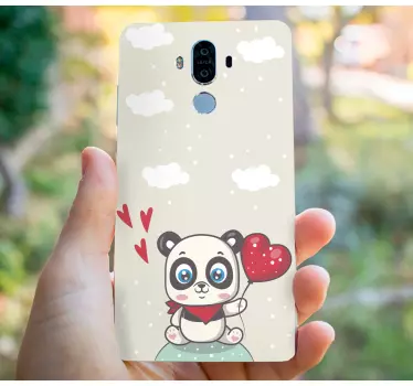 Adesivo huawei amore orsetto panda - TenStickers