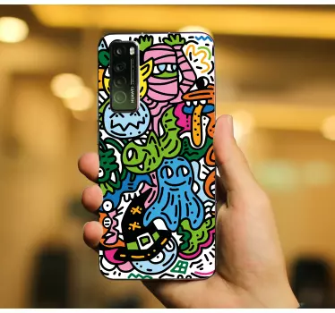 Adesivo huawei creature festive a gogo - TenStickers
