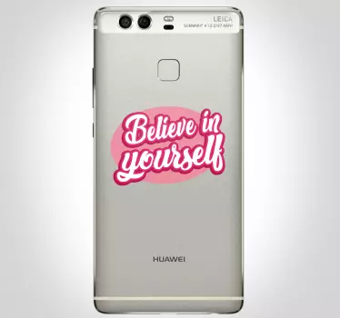 Adesivo huawei fidati delle tue capacità - TenStickers