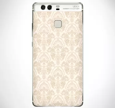Adesivo Huawei grazioso motivo damascato - TenStickers