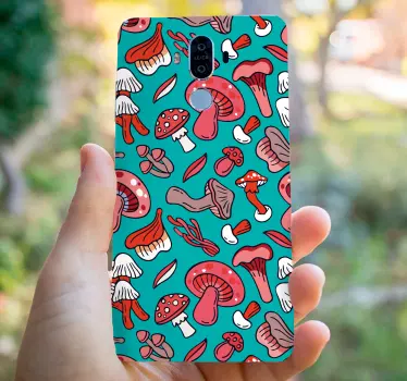 Adesivo Huawei modelli di funghi - TenStickers