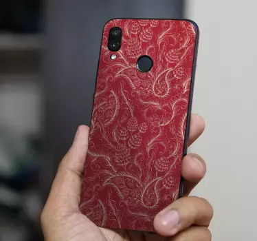 Adesivo Huawei motivo botanico - TenStickers