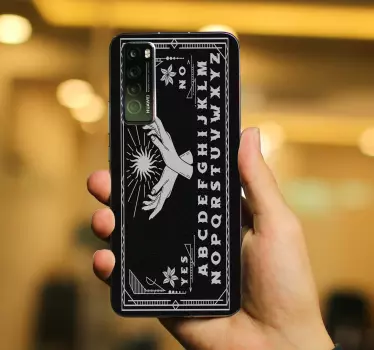 Adesivo Huawei tavola ouija mistica - TenStickers