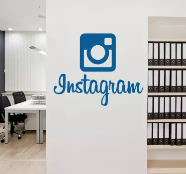 Adesivo instagram logo - TenStickers