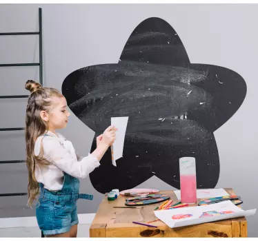 Adesivo lavagna spazio stellare interattivo - TenStickers