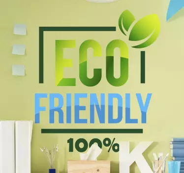 Adesivo murale ecofriendly - TenStickers