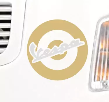 Adesivo logo Vespa - TenStickers