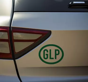 Adesivo macchina auto gpl - TenStickers