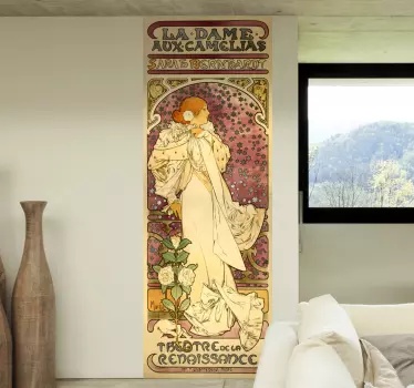 Adesivo murale Arte Nouveau - TenStickers
