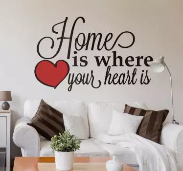 Adesivo murale frase amore - TenStickers