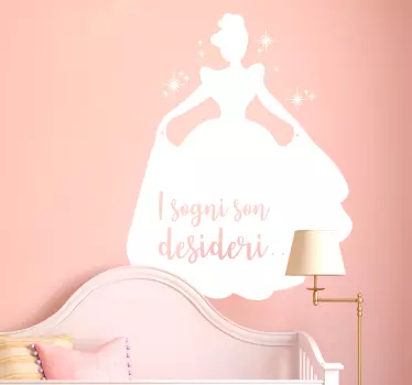 Sticker favole Cenerentola - TenStickers