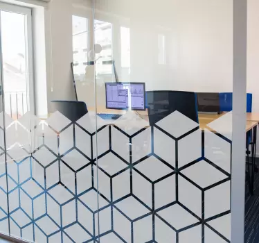 Adesivo forme cubi geometrici - TenStickers